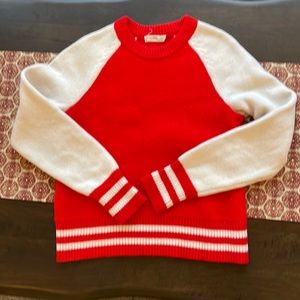 Rag & Bone merino wool varsity sweater